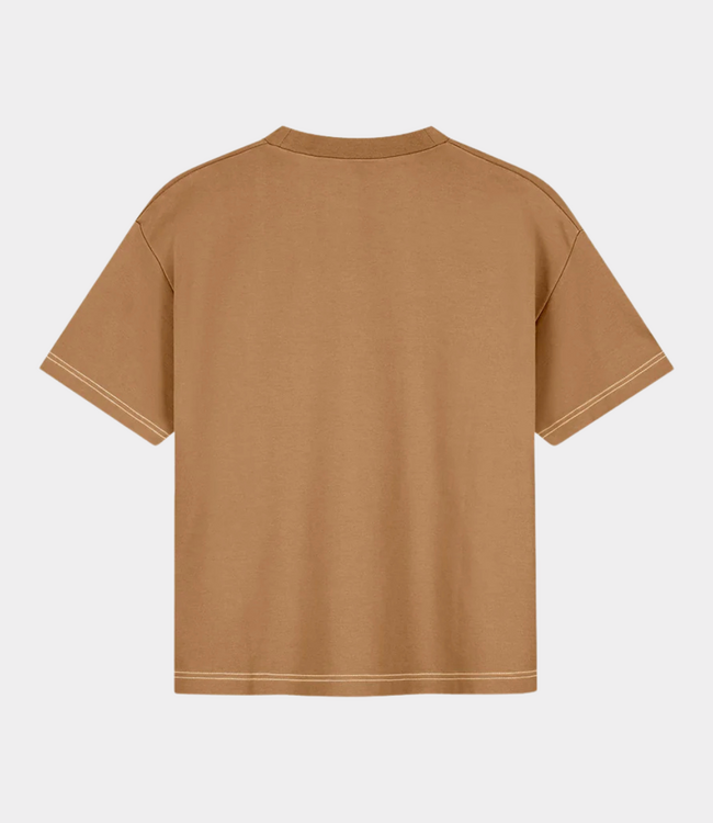 Olaf contrast retro logo boxy tee foxtrot