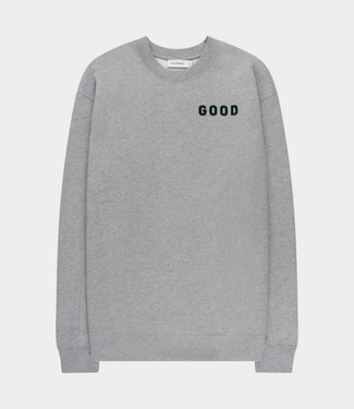 Goodpeople Lteddy sweat grey melange