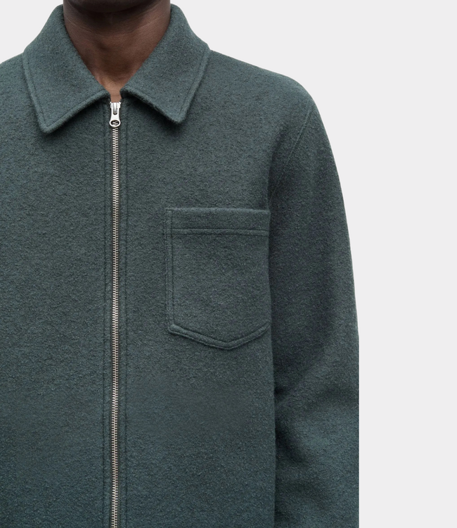 Samsoe Samsoe Samsoe Samsoe hannes full zip dark evergreen M22400082-CLR002395