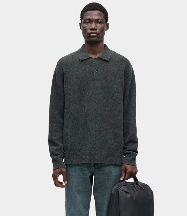 Samsoe Samsoe Sanino polo dark evergreen M24100093-CLR002395