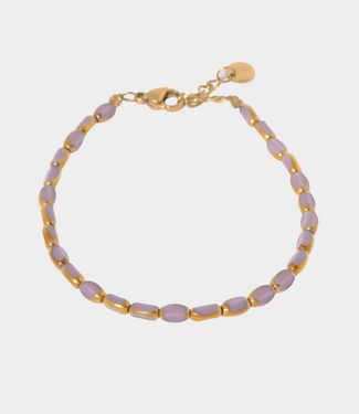 Label Kiki Lilac glow bracelet gold