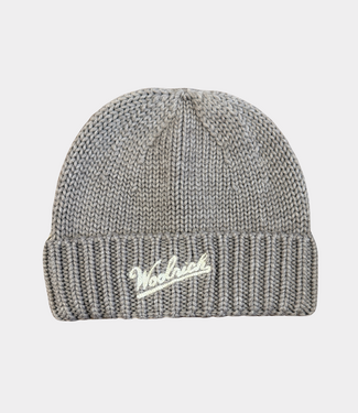 Woolrich Merino wool logo beanie falcon