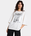 Alix the Label Foil print tee soft white 2511819456-012
