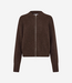 Samsoe Samsoe Sajeanine zip cardigan black coffee F25400146-191111TCX