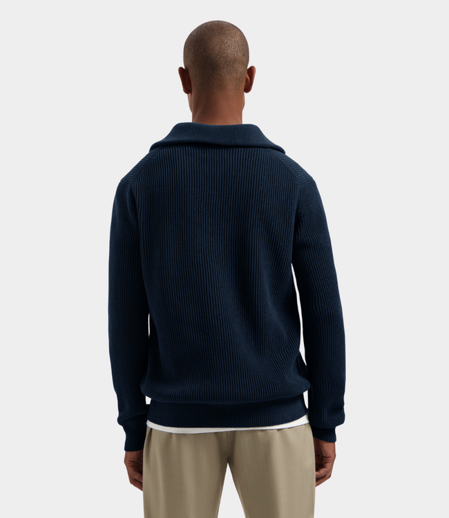Dstrezzed Josiah skipper knit dark navy