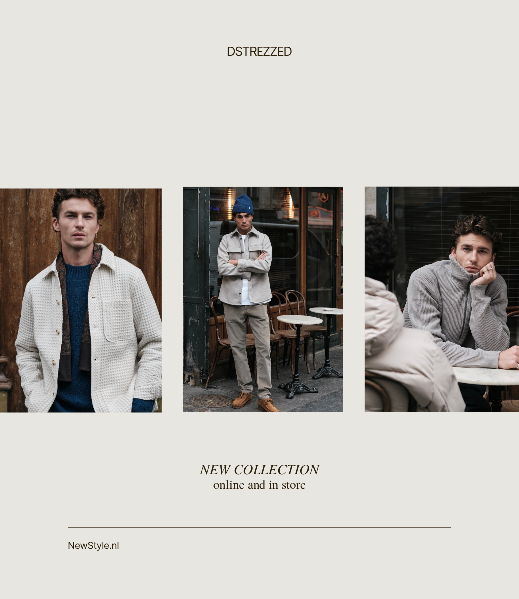 Cast Iron, Dstrezzed & Profuomo bij NewStyle – drie herenmerken in de spotlight