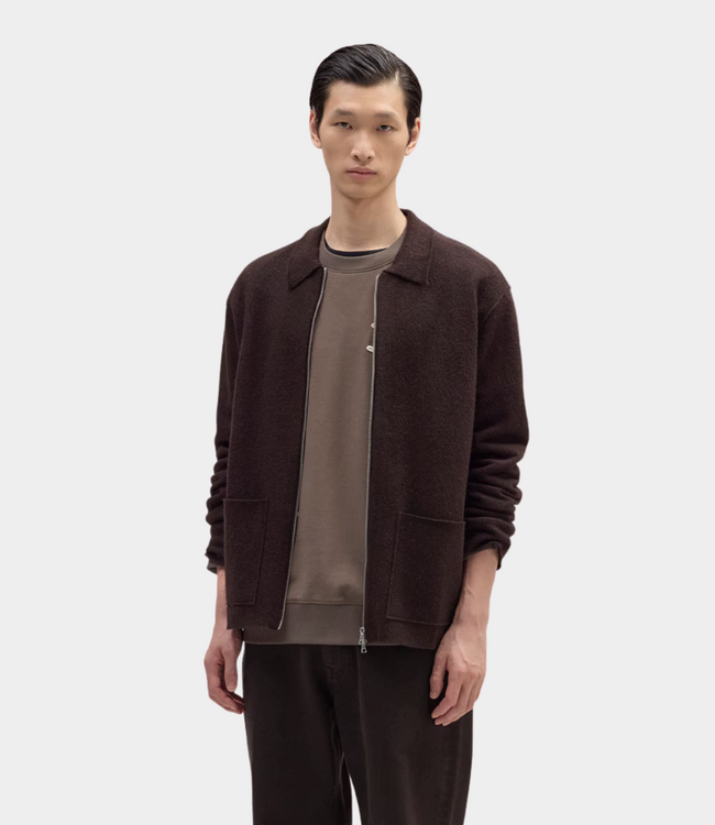 NN.07 jonas full zip 6398 jacket dusky port