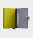 Secrid Miniwallet matte grey lime