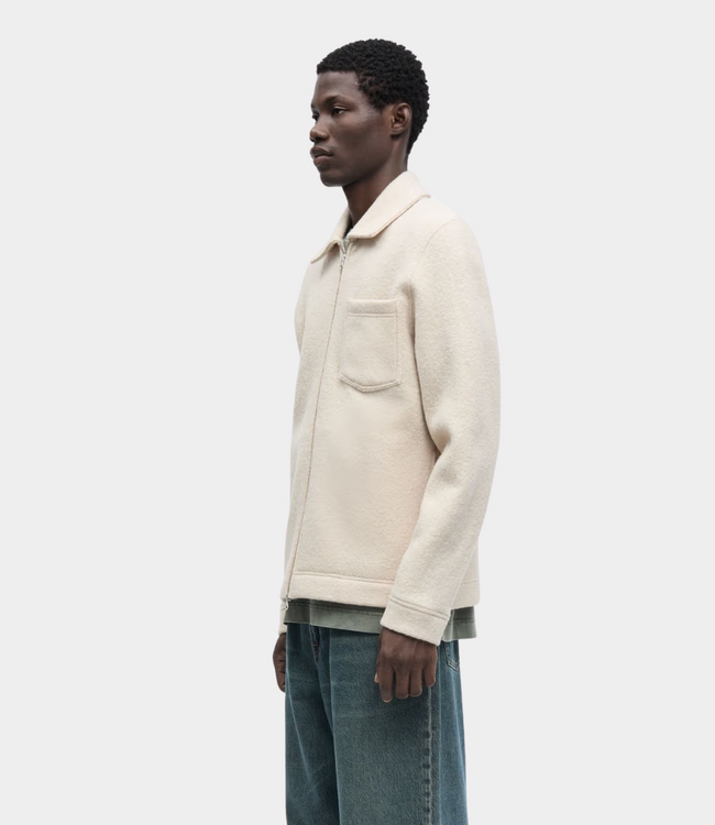 Samsoe Samsoe hannes full zip 14612 oatmeal