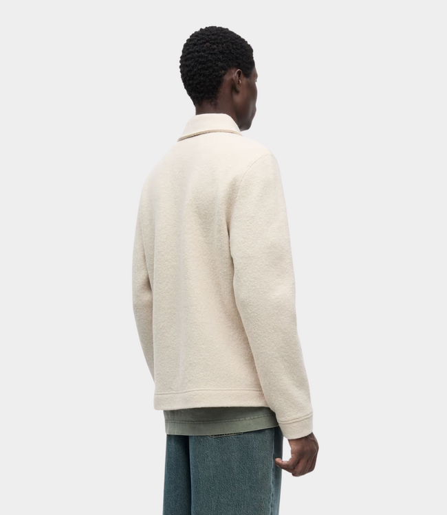 Samsoe Samsoe hannes full zip 14612 oatmeal