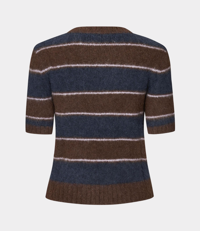 Samsoe Samsoe sajeanne top black coffee st