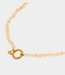 Label Kiki Yellow snake necklace gold