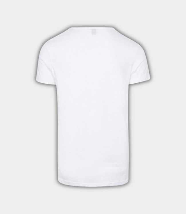 Alan Red James 2pack r neck tee s/s white