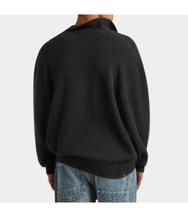 Denham denham polo knit bcc black