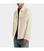 Denham branson overshirt swm coconut white
