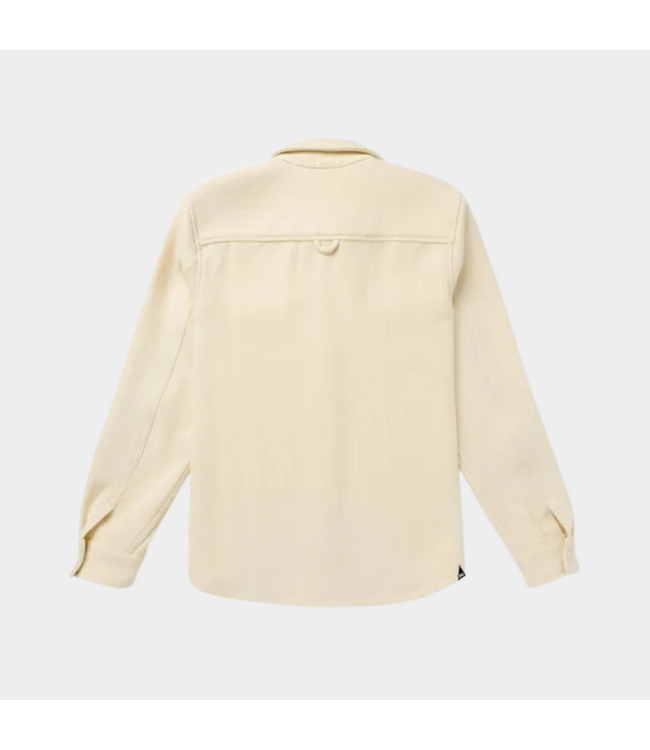 Denham branson overshirt swm coconut white