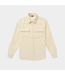 Denham branson overshirt swm coconut white