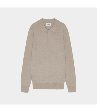 NN.07 emerson polosweater 6605 white pepper