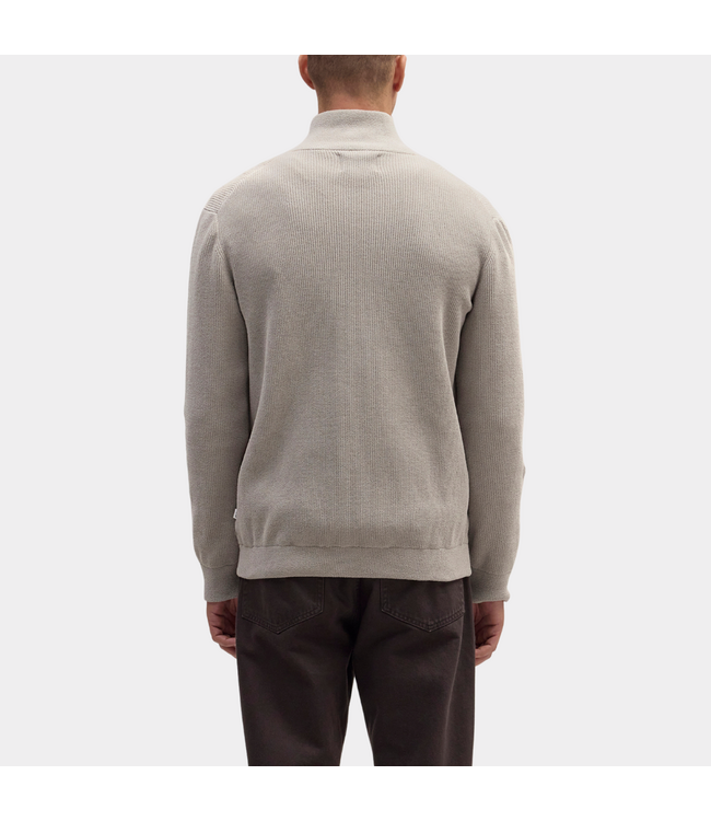 NN.07 danny full zip knit 6429 fog