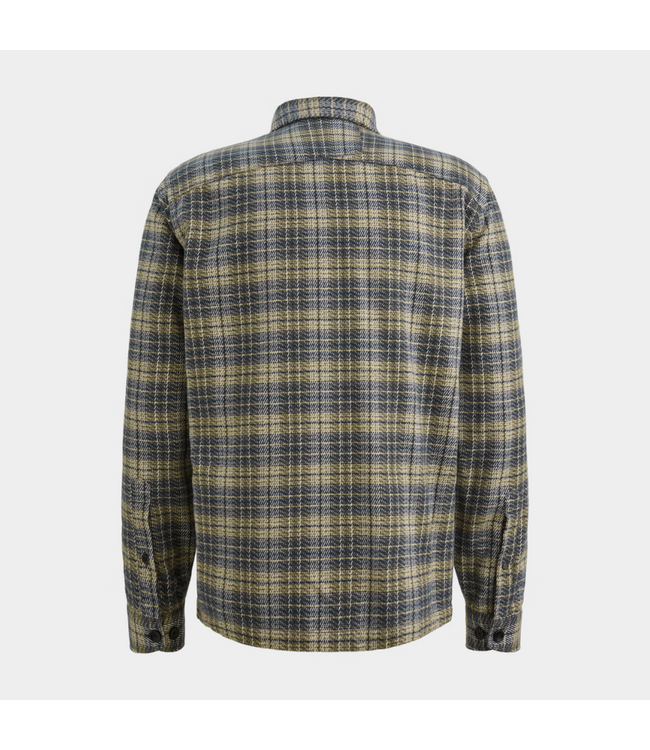 Cast Iron mouline chech bruch shirt grisaille