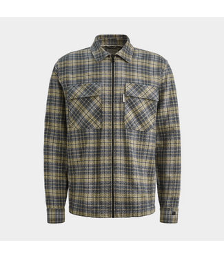 Cast Iron mouline chech bruch shirt grisaille