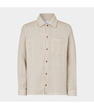 Samsoe Samsoe sataka jc overshirt 15846 oatmeal mel.