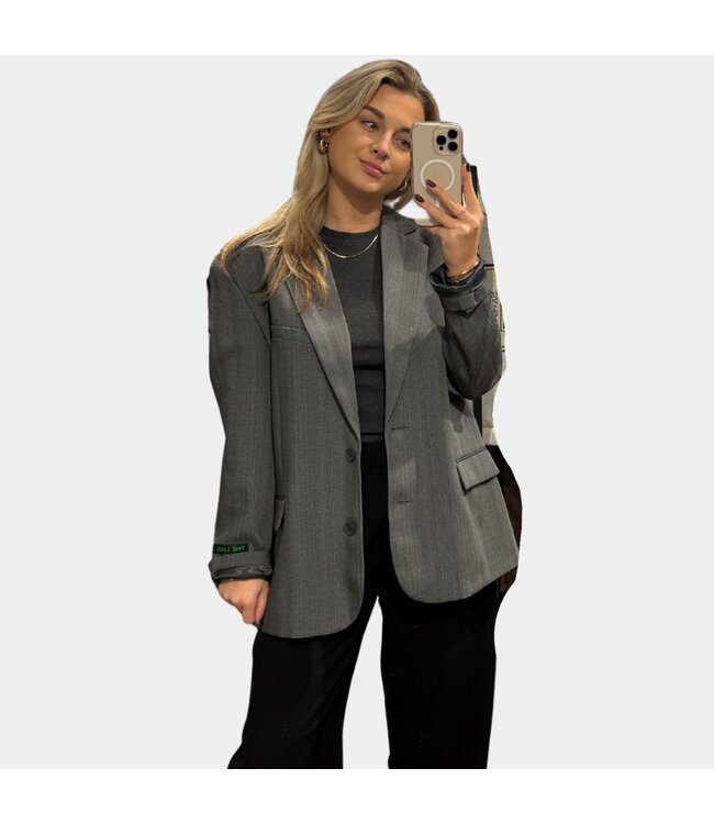 Alix the Label Structured blazer medium grey