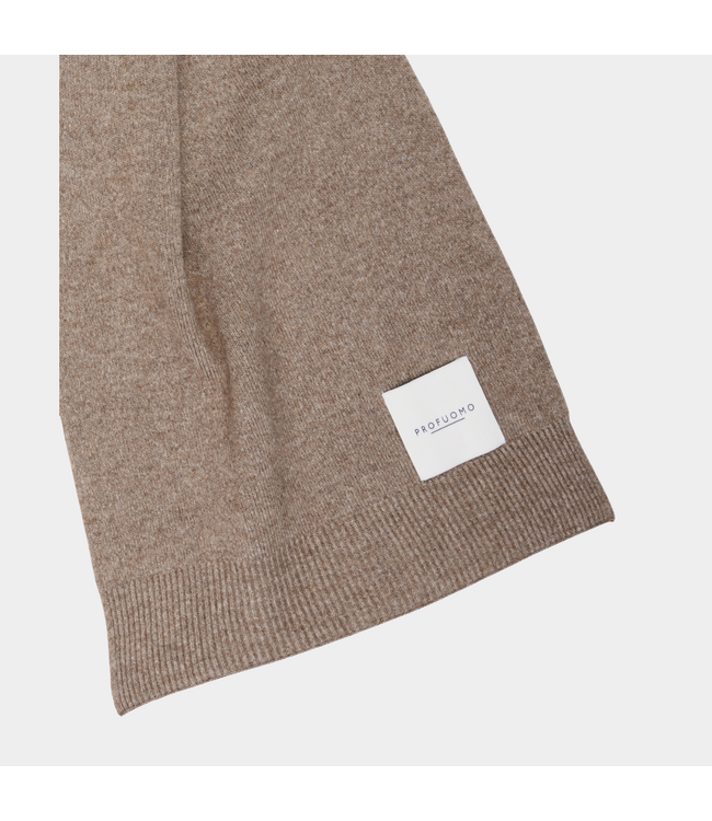 Profuomo Scarf wool brown