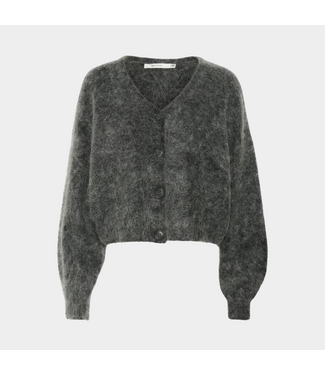 Gestuz gzdebbie v cardigan charcoal melange