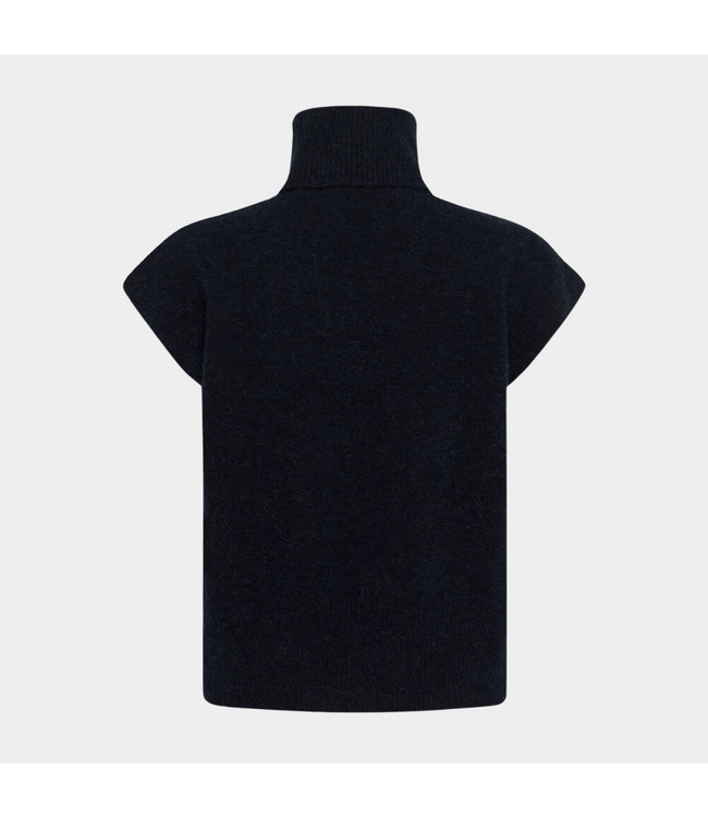 Gestuz GZalpha waistcoat Skycaptain Melange