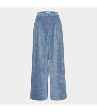 Gestuz GZvally HW wide pants Denim blue