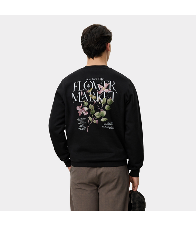 Les Deux brady flower market sweatshirt black