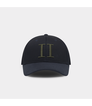 Les Deux baseball cap suede II dark navy