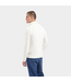Saint Steve benjamin-s haflzip knit white