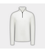 Saint Steve benjamin-s haflzip knit white
