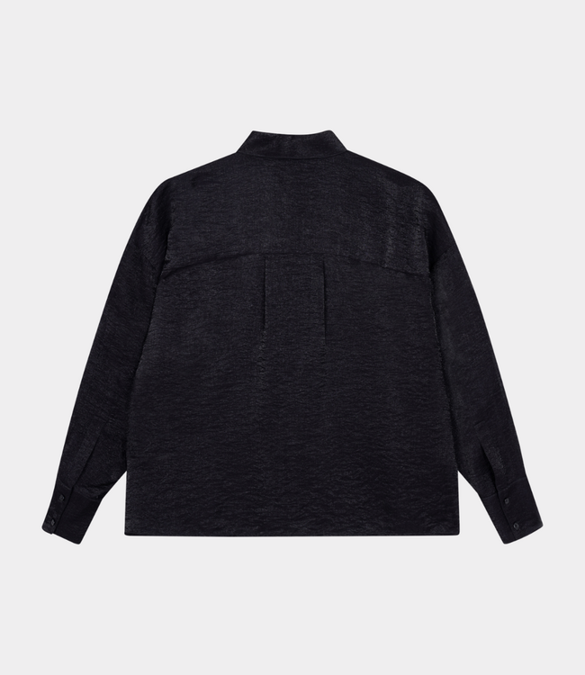 Alix the Label oversized sparkle blouse black