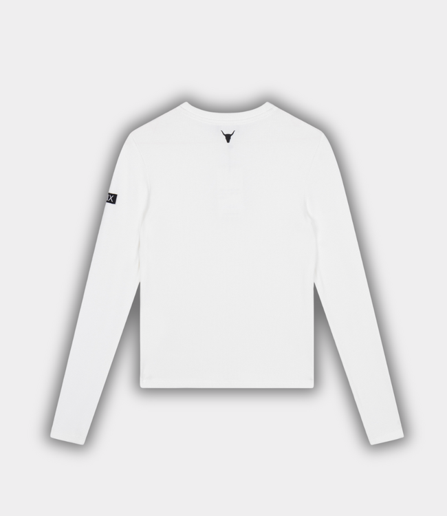 Alix the Label Longsleeve top soft white