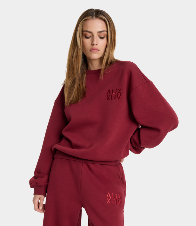 Alix the Label Alix sweater bordeaux