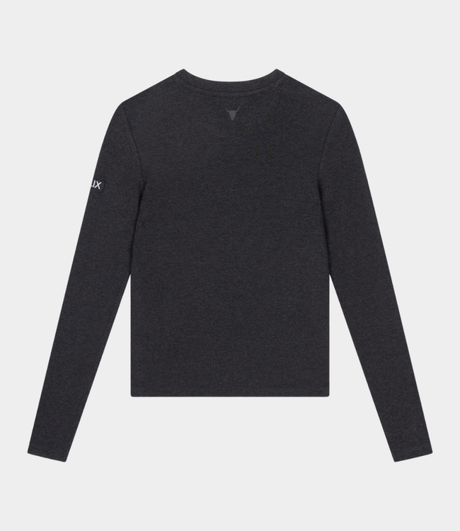 Alix the Label Longsleeve top antracite melange