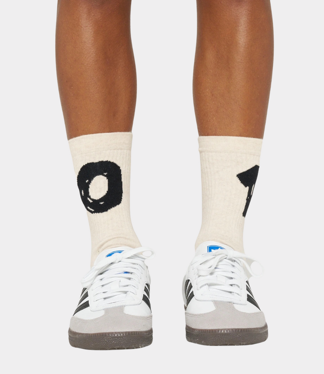 10Days The socks 10 soft white melee