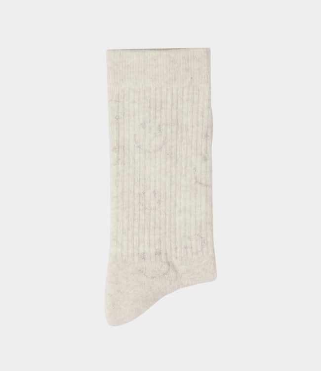 10Days Socks all over smile soft white melee