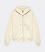 New Amsterdam logo zip hoodie ecru/white