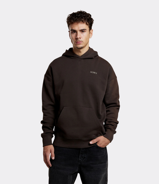 Aeden Emeric hood sweat ganache
