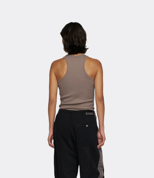 10Days Tank top rib 10 moonrock