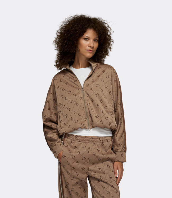 10Days track jacket monogram fudge