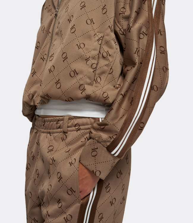 10Days track jacket monogram fudge