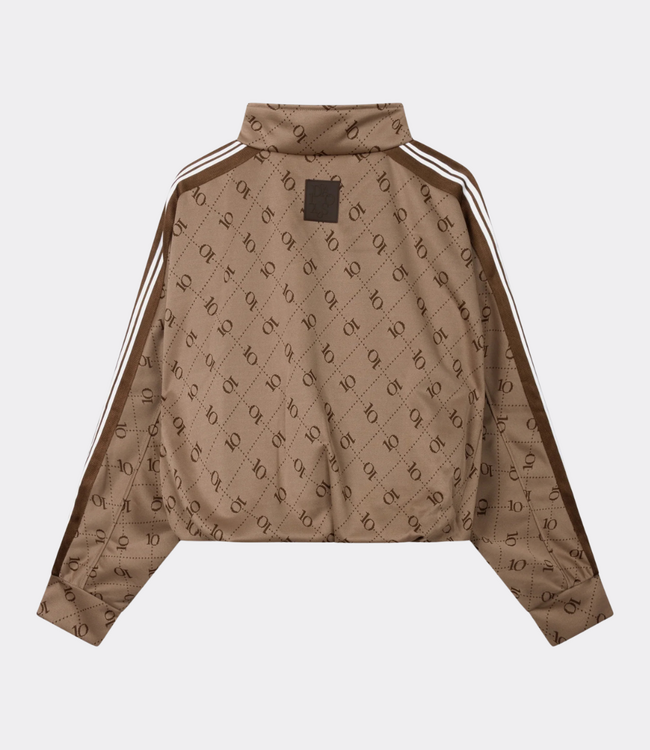 10Days track jacket monogram fudge