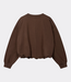 10Days pleated sweater 10DAYS dark truffle