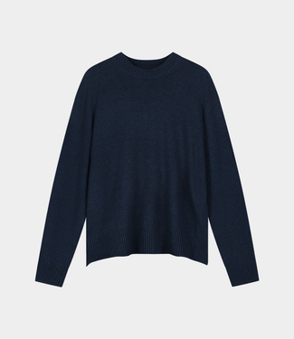 Olaf essential knitted crewneck navy