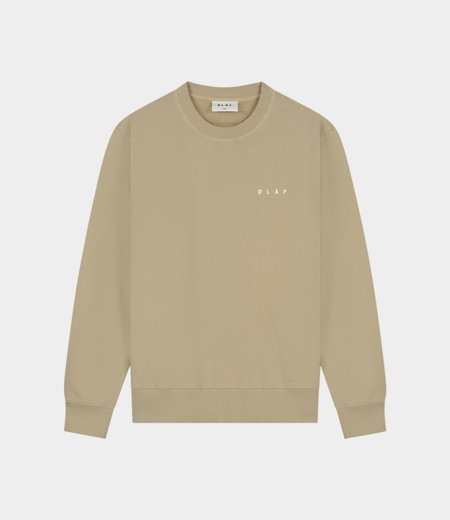 Olaf brushstroke face crewneck treehouse